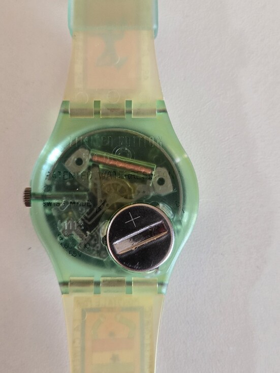 Vintage Swatch Frederic Bruly Bouabre Art Limited Edition New Battery With Box main image 8